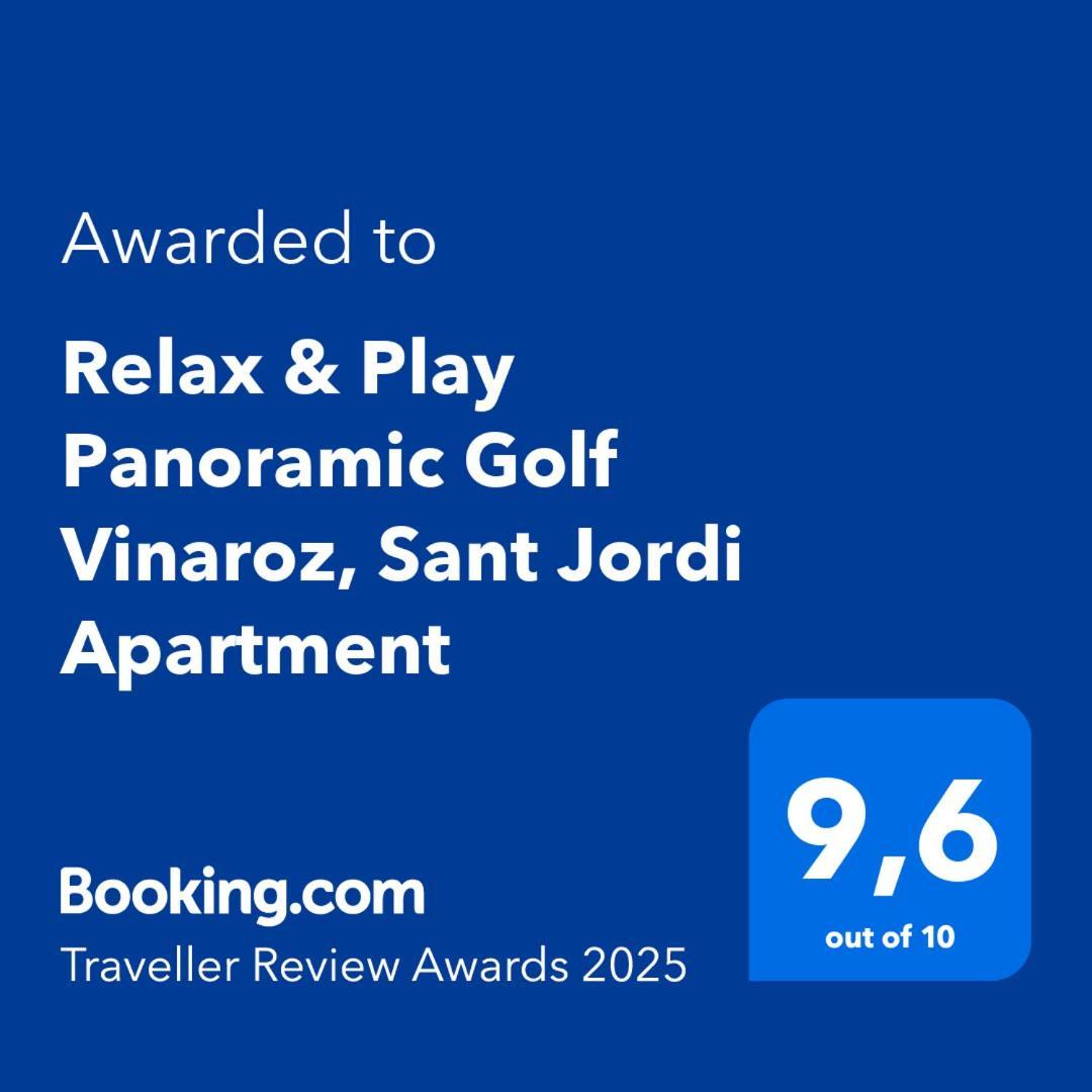 Relax & Play Panoramic Golf Vinaroz, Sant Jordi Apartment Vinarós Exterior foto